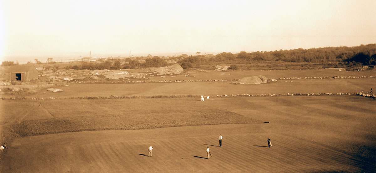 A historic photo of the club