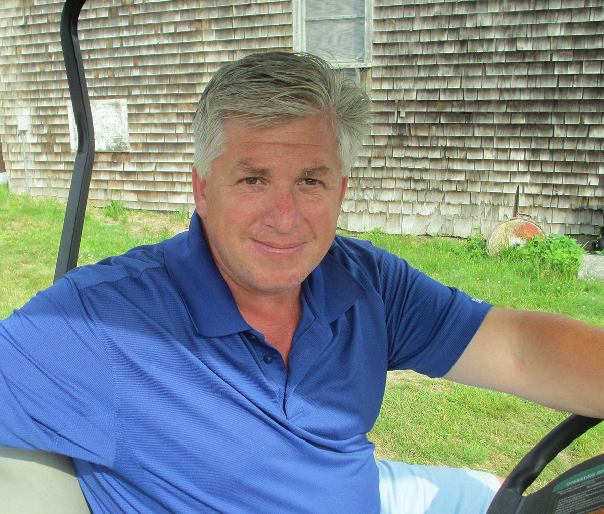 Bill Yanakakis, Greens Superintendent at Rockport Golf Club